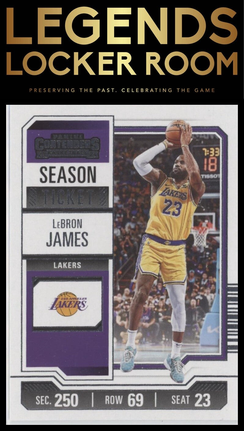 2023-24 Panini Contenders #46 LeBron James