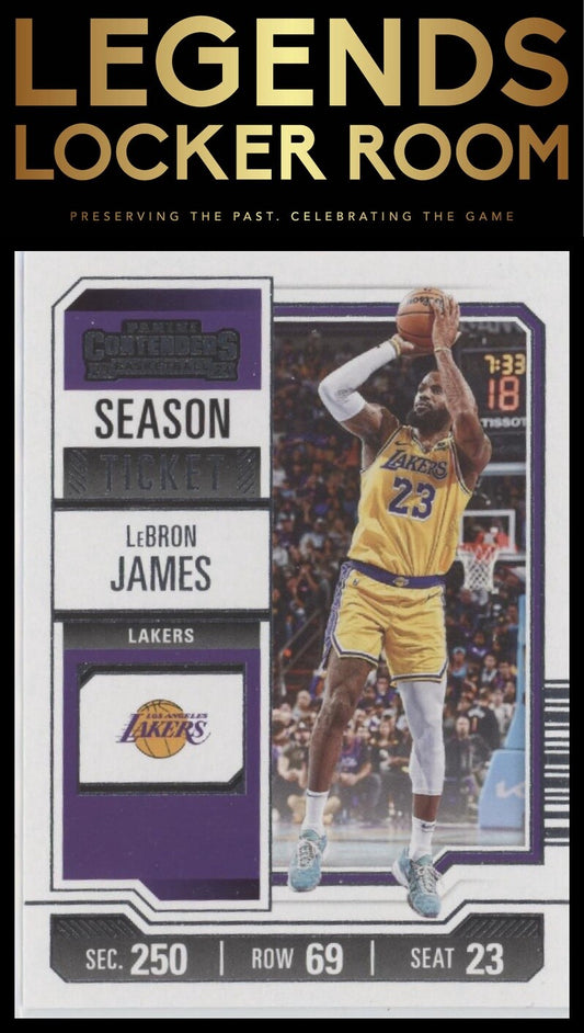 2023-24 Panini Contenders #46 LeBron James