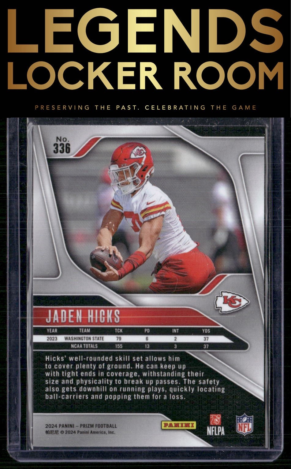 2024 Panini Prizm #336 Jaden Hicks