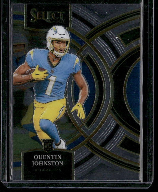 2023 Panini Select #196 Quentin Johnston