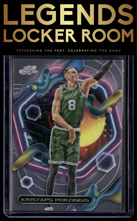 2023-24 Topps Chrome Cosmic #10 Kristaps Porzingis