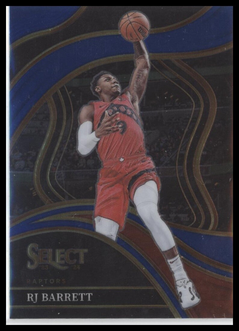 2023-24 Panini Select #201 RJ Barrett Blue (Retail Base)