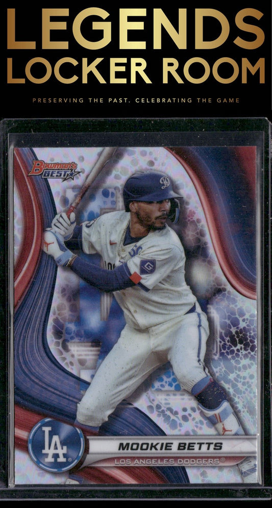 2024 Bowman's Best #35 Mookie Betts Refractors