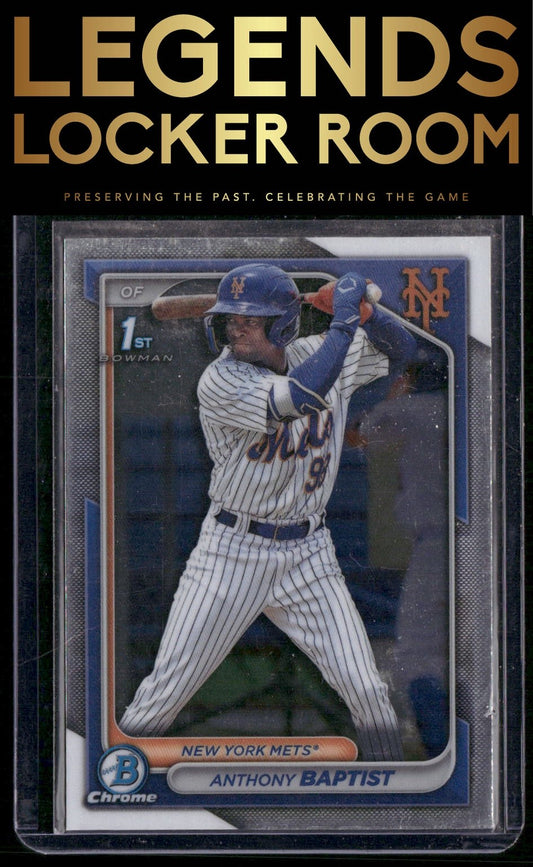 2024 Bowman #BCP-141 Anthony Baptist Chrome Prospects