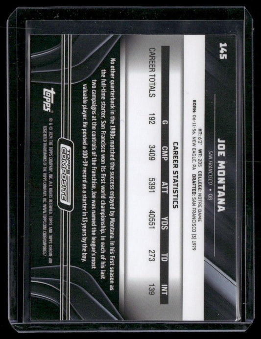 2023 Topps Composite #145 Joe Montana