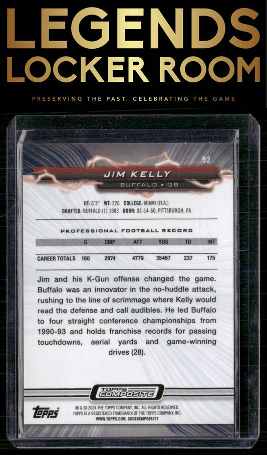 2023 Topps Composite #92 Jim Kelly