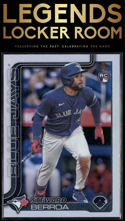 2025 Topps #622 Steward Berroa Holo