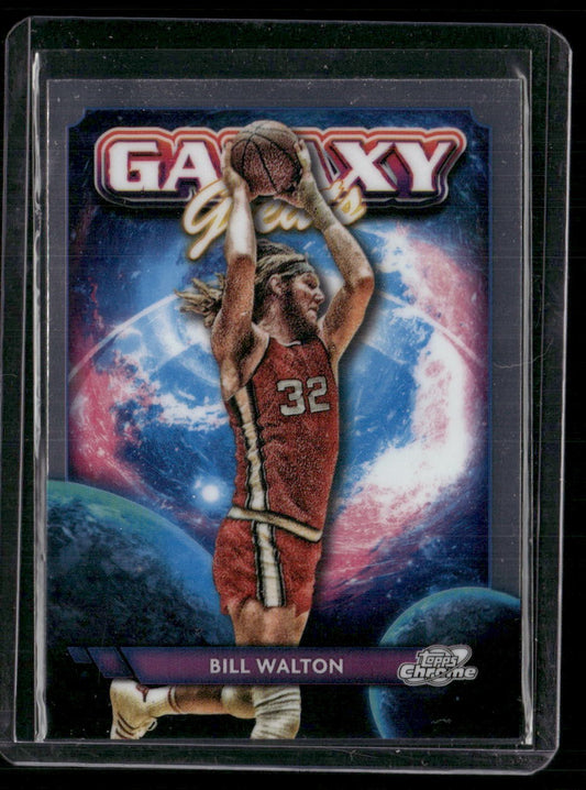 2023-24 Topps Chrome Cosmic #GG-16 Bill Walton Galaxy Greats