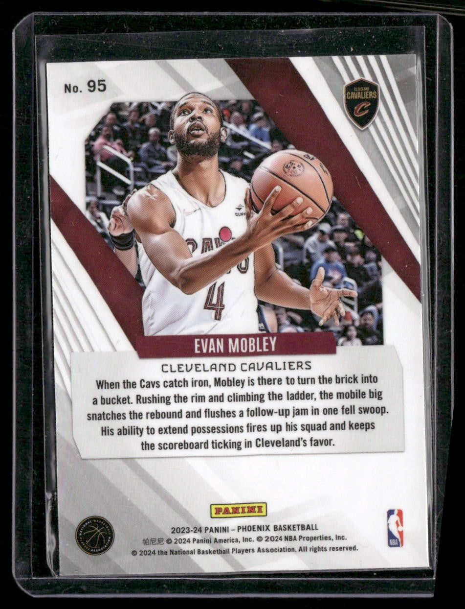2023-24 Panini Phoenix #95 Evan Mobley