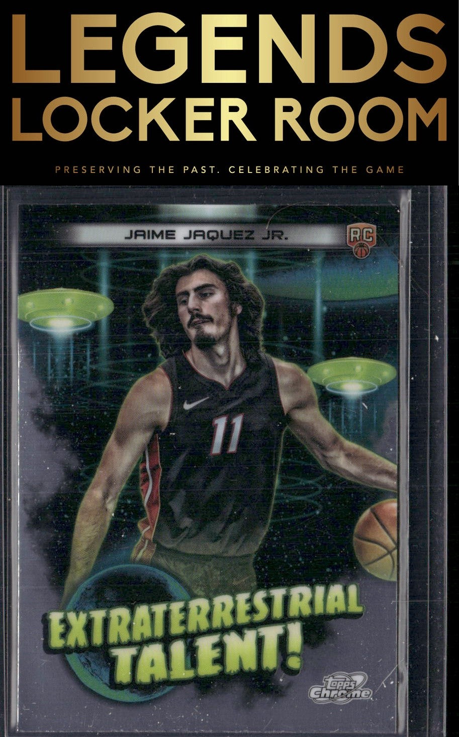 2023-24 Topps Chrome Cosmic #ET-22 Jaime Jaquez Jr. Extraterrestrial Talent