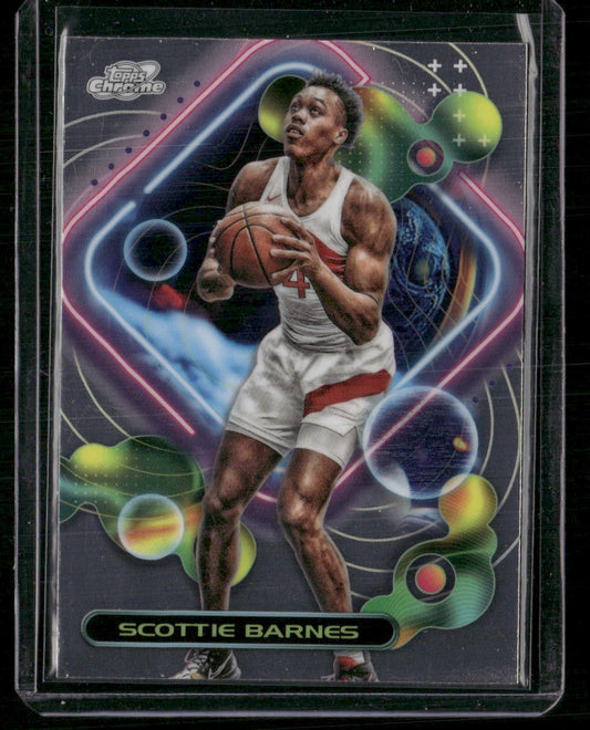 2023-24 Topps Chrome Cosmic #129 Scottie Barnes
