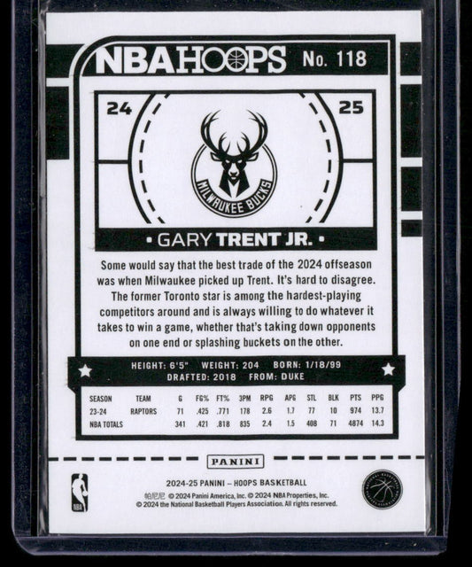 2024-25 Hoops #118 Gary Trent Jr.