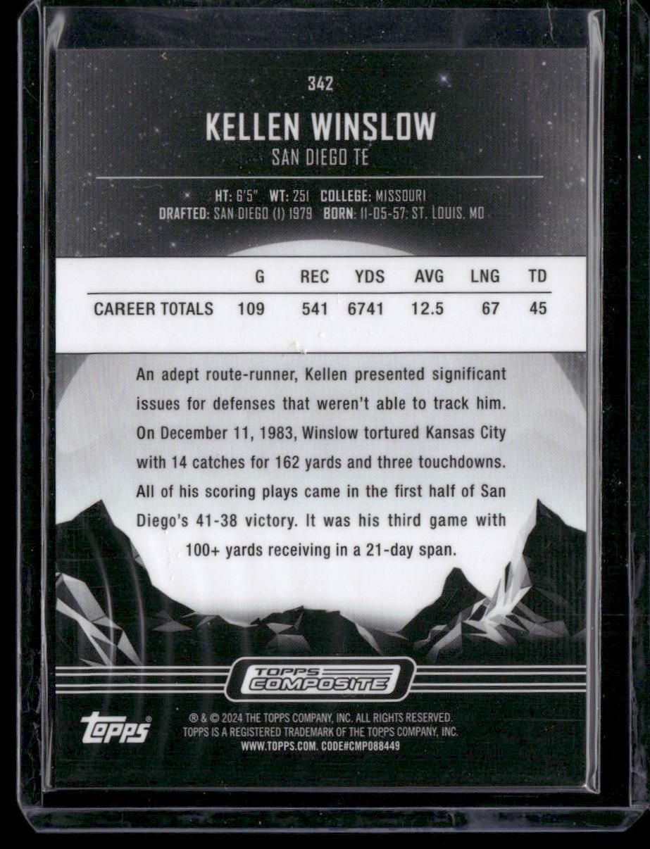 2023 Topps Composite #342 Kellen Winslow