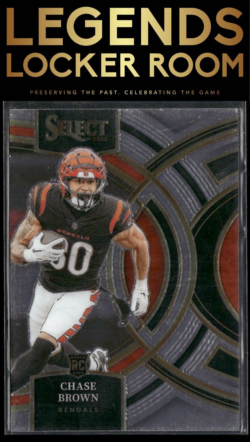 2023 Panini Select #151 Chase Brown