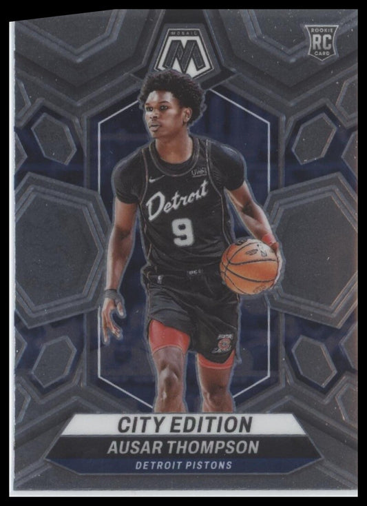 2023-24 Panini Mosaic #290 Ausar Thompson City Edition