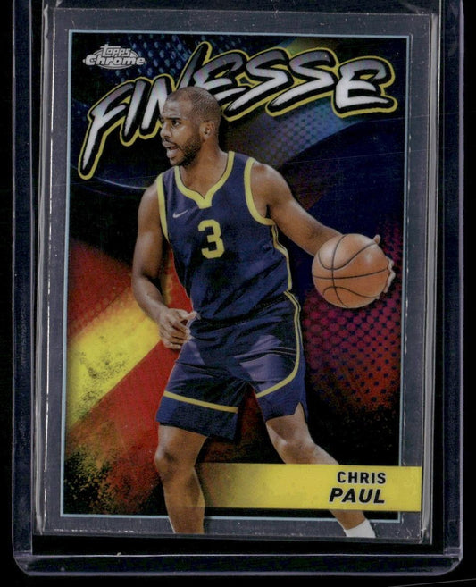 2023-24 Topps Chrome #F-7 Chris Paul Finesse