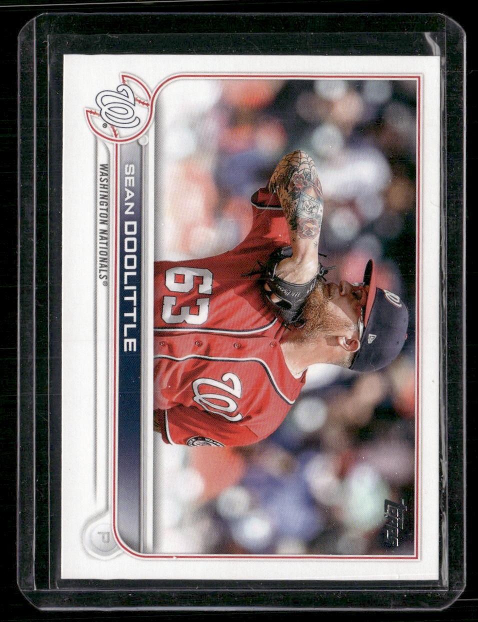 2022 Topps Update #US226 Sean Doolittle