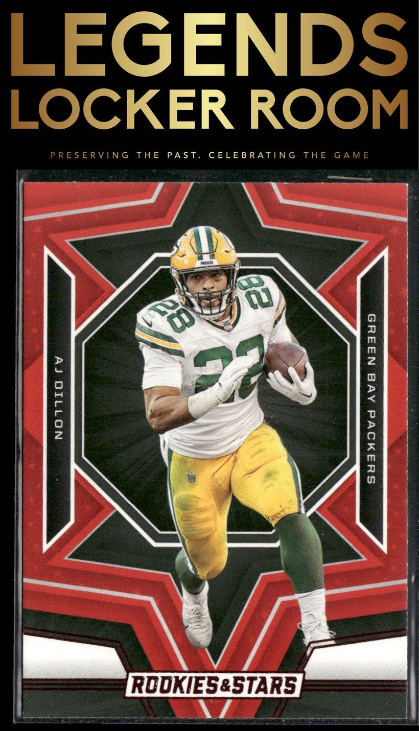 2023 Panini Rookies & Stars #36 AJ Dillon Red