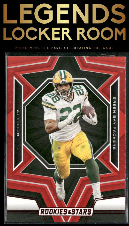 2023 Panini Rookies & Stars #36 AJ Dillon Red