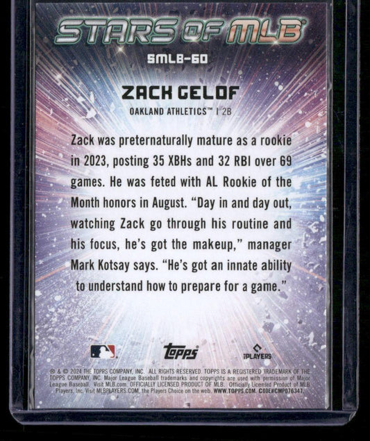 2024 Topps #SMLB-60 Zack Gelof Stars of MLB