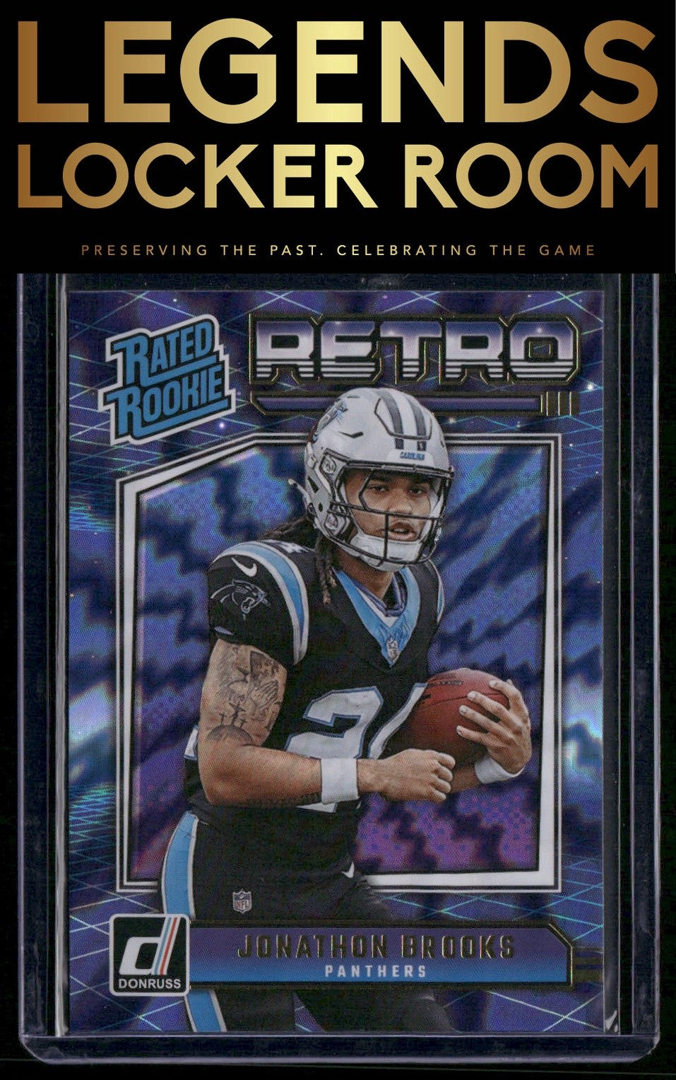 2024 Donruss #3 Jonathon Brooks Rated Rookies Retro