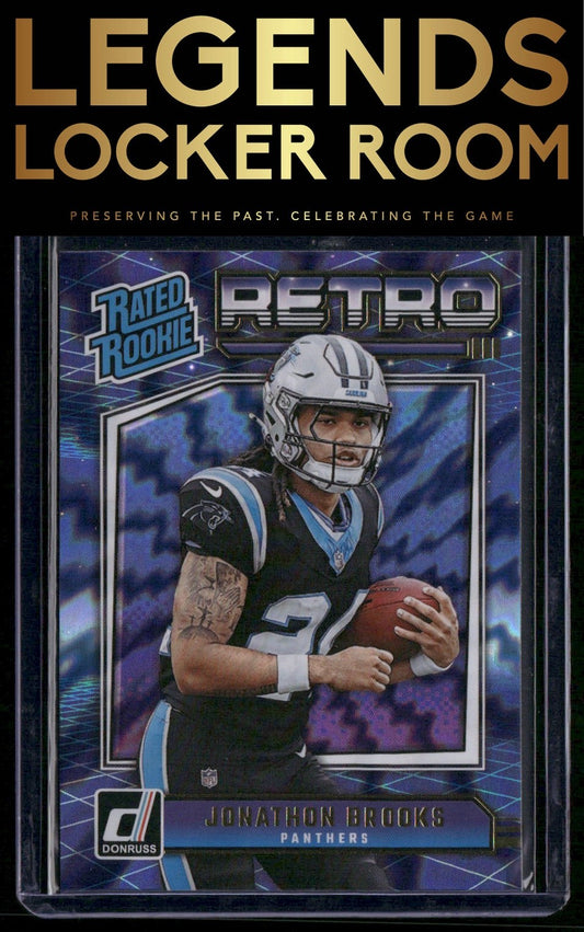 2024 Donruss #3 Jonathon Brooks Rated Rookies Retro