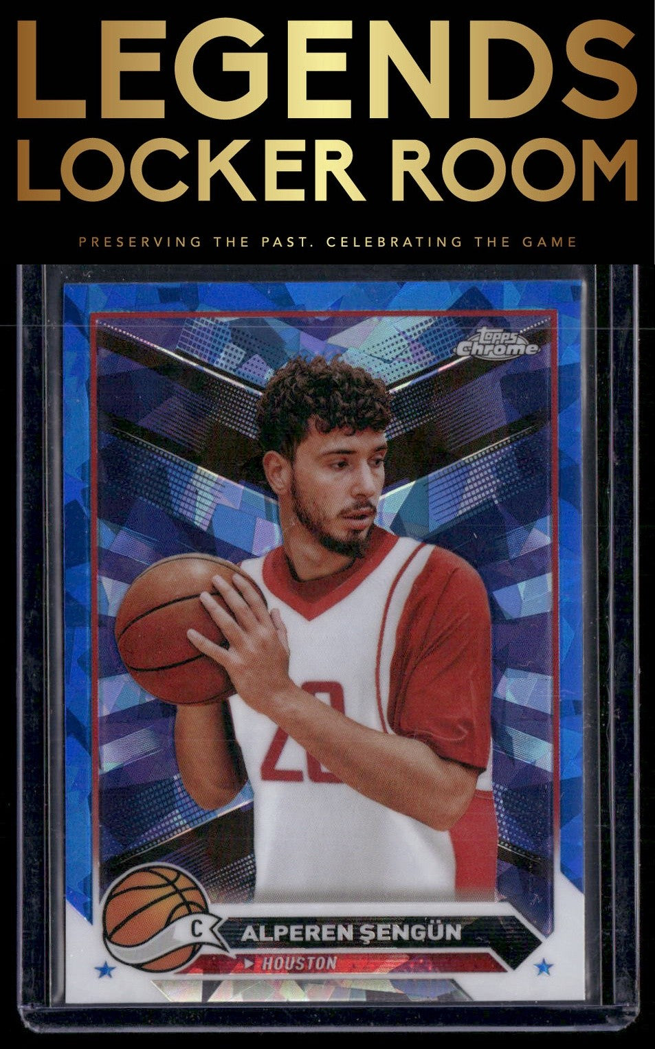 2023-24 Topps Chrome Sapphire #157 Alperen Şengün