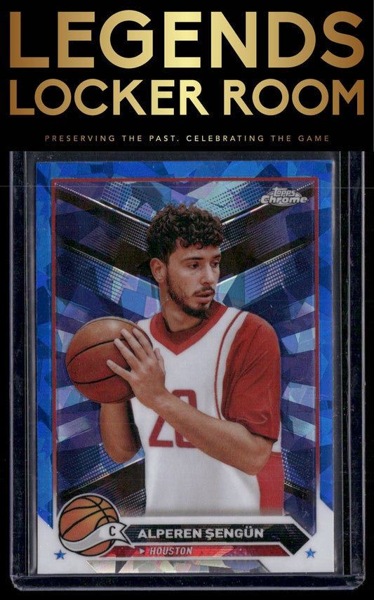 2023-24 Topps Chrome Sapphire #157 Alperen Şengün