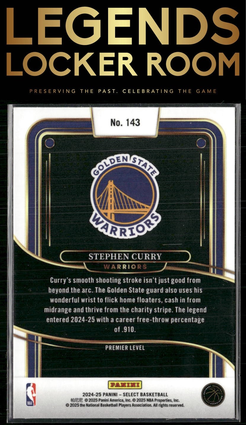 2024-25 Panini Select #143 Stephen Curry