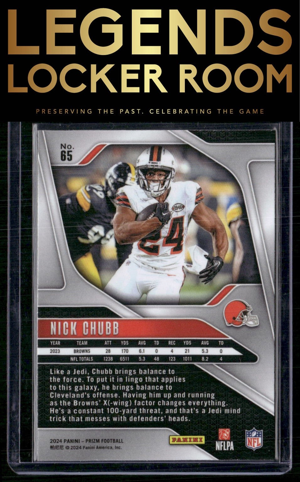 2024 Panini Prizm #65 Nick Chubb