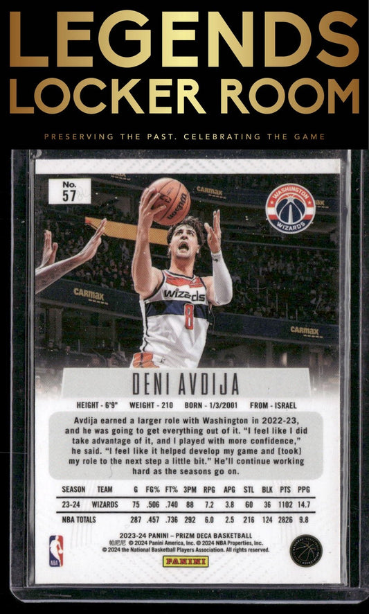 2023-24 Panini Prizm Deca #57 Deni Avdija