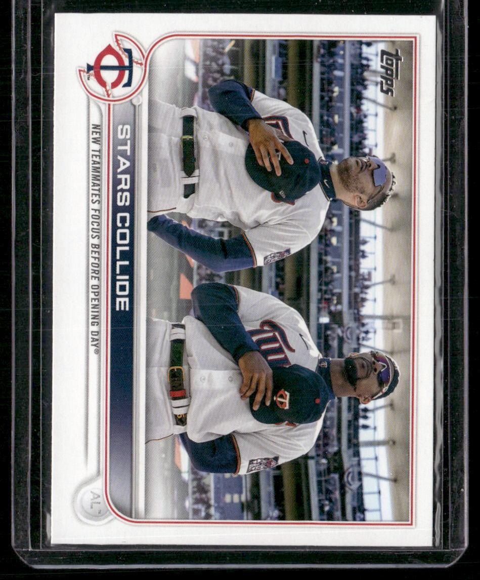 2022 Topps Update #US230 Stars Collide (Carlos Correa / Byron Buxton)