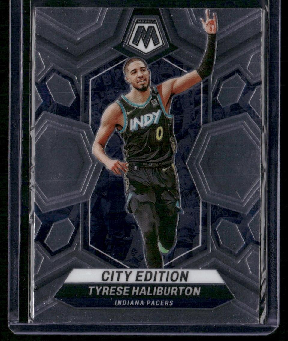 2023-24 Panini Mosaic #289 Tyrese Haliburton