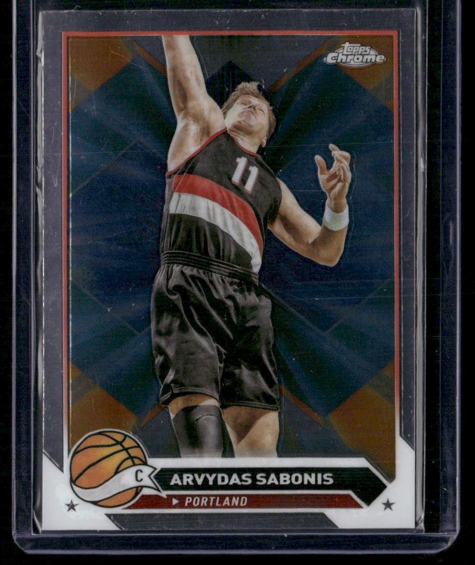2023-24 Topps Chrome #17 Arvydas Sabonis
