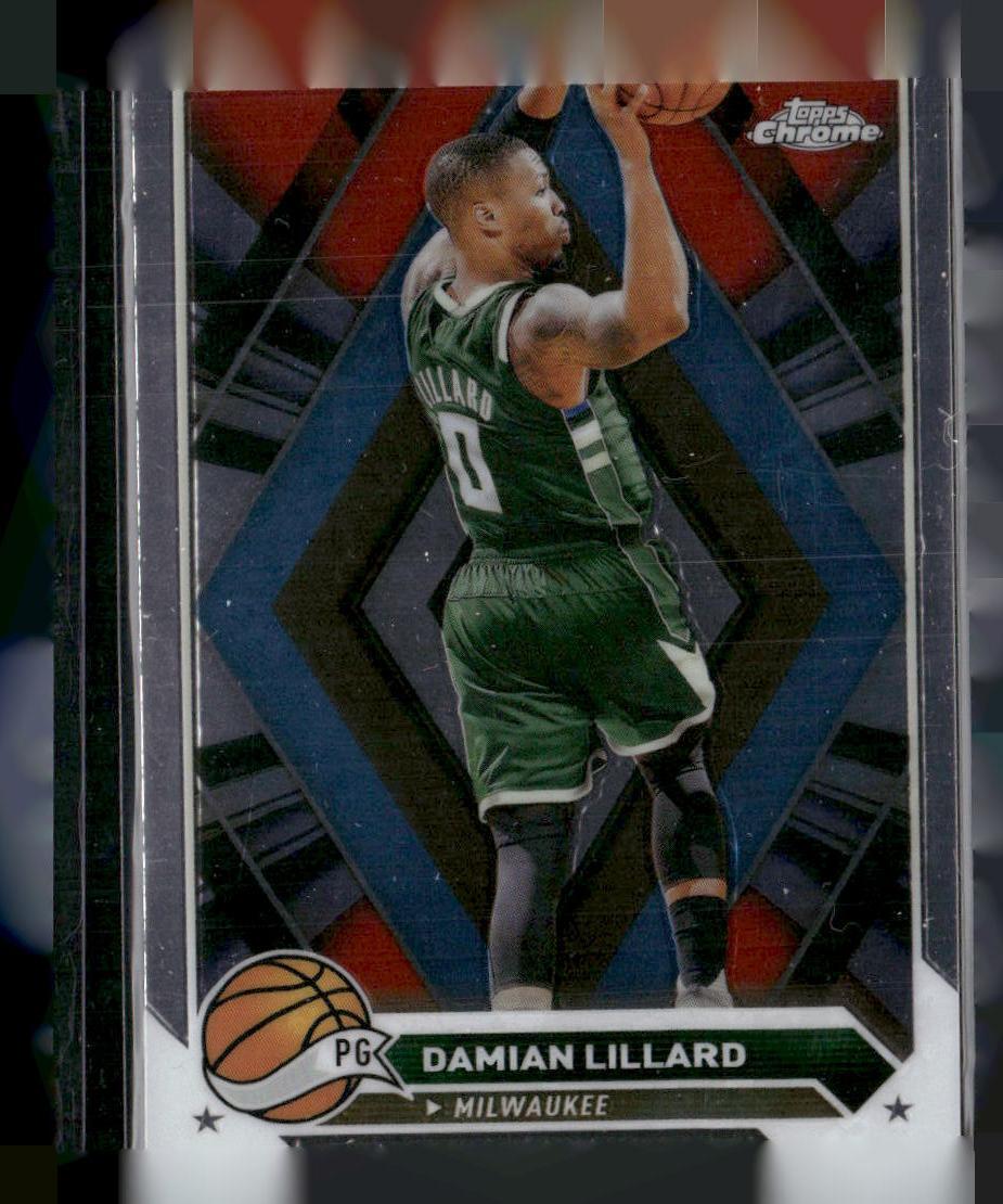 2023-24 Topps Chrome #132 Damian Lillard