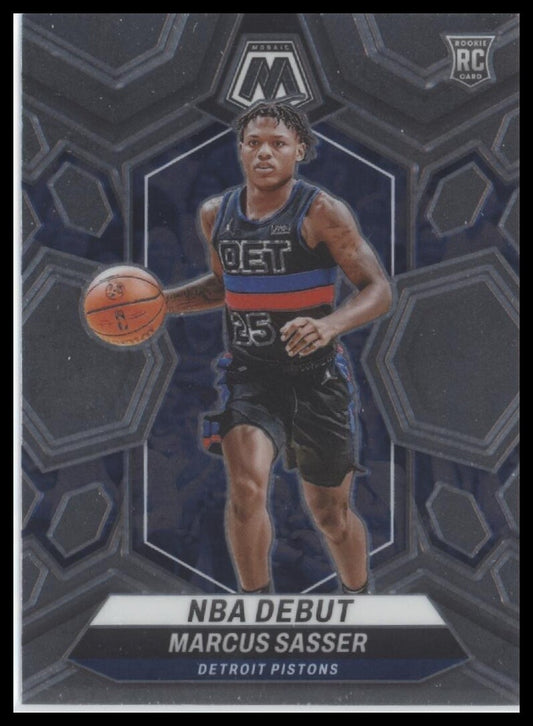 2023-24 Panini Mosaic #264 Marcus Sasser NBA Debut