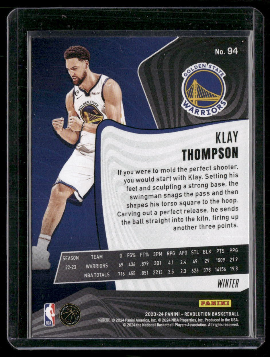 2023-24 Panini Revolution #94 Klay Thompson Winter