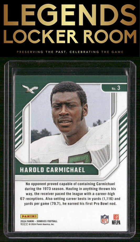2024 Donruss #3 Harold Carmichael The Legends Series