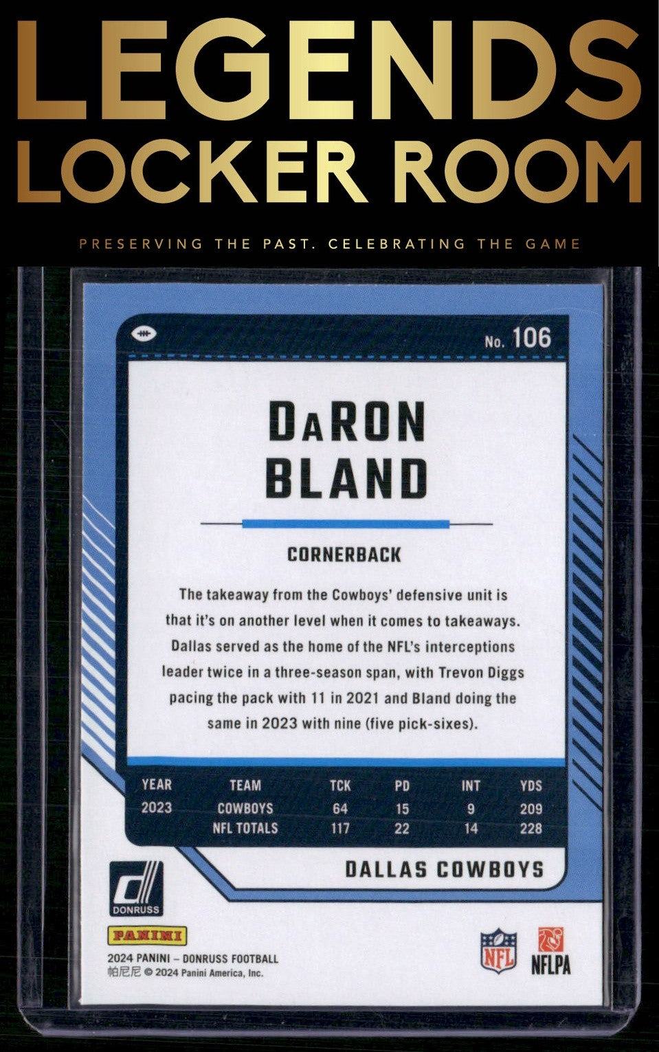 2024 Donruss #106 DaRon Bland