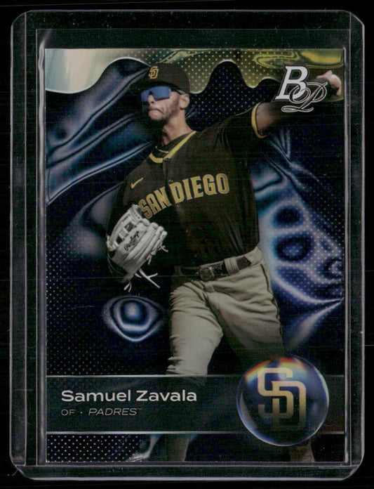 2023 Bowman Platinum #TOP-14 Samuel Zavala Top Prospects