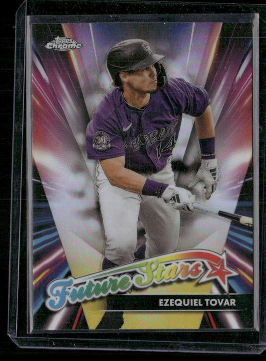 2024 Topps Chrome #FS-19 Ezequiel Tovar Future Stars