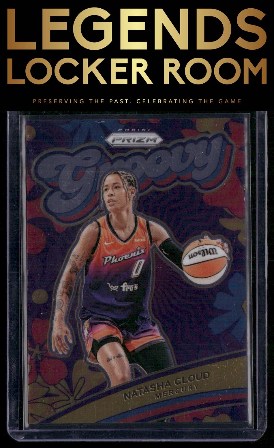 2024 Panini Prizm WNBA #5 Natasha Cloud Groovy
