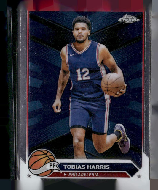 2023-24 Topps Chrome #70 Tobias Harris