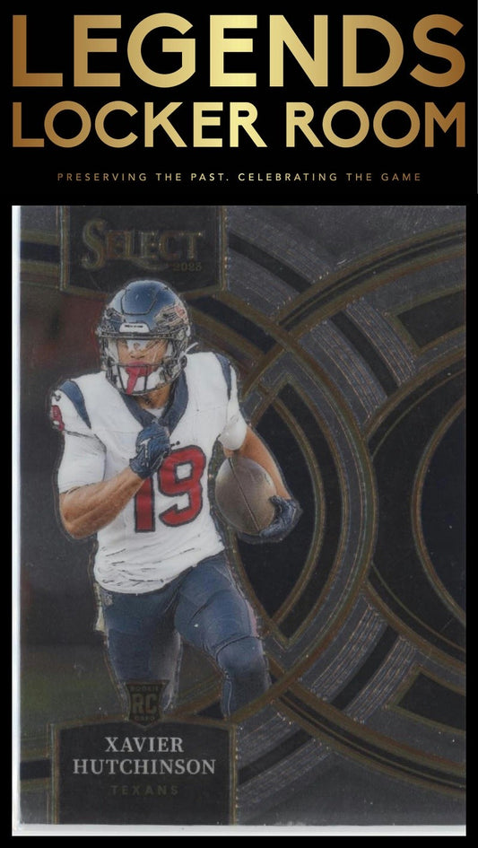 2023 Panini Select #154 Xavier Hutchinson