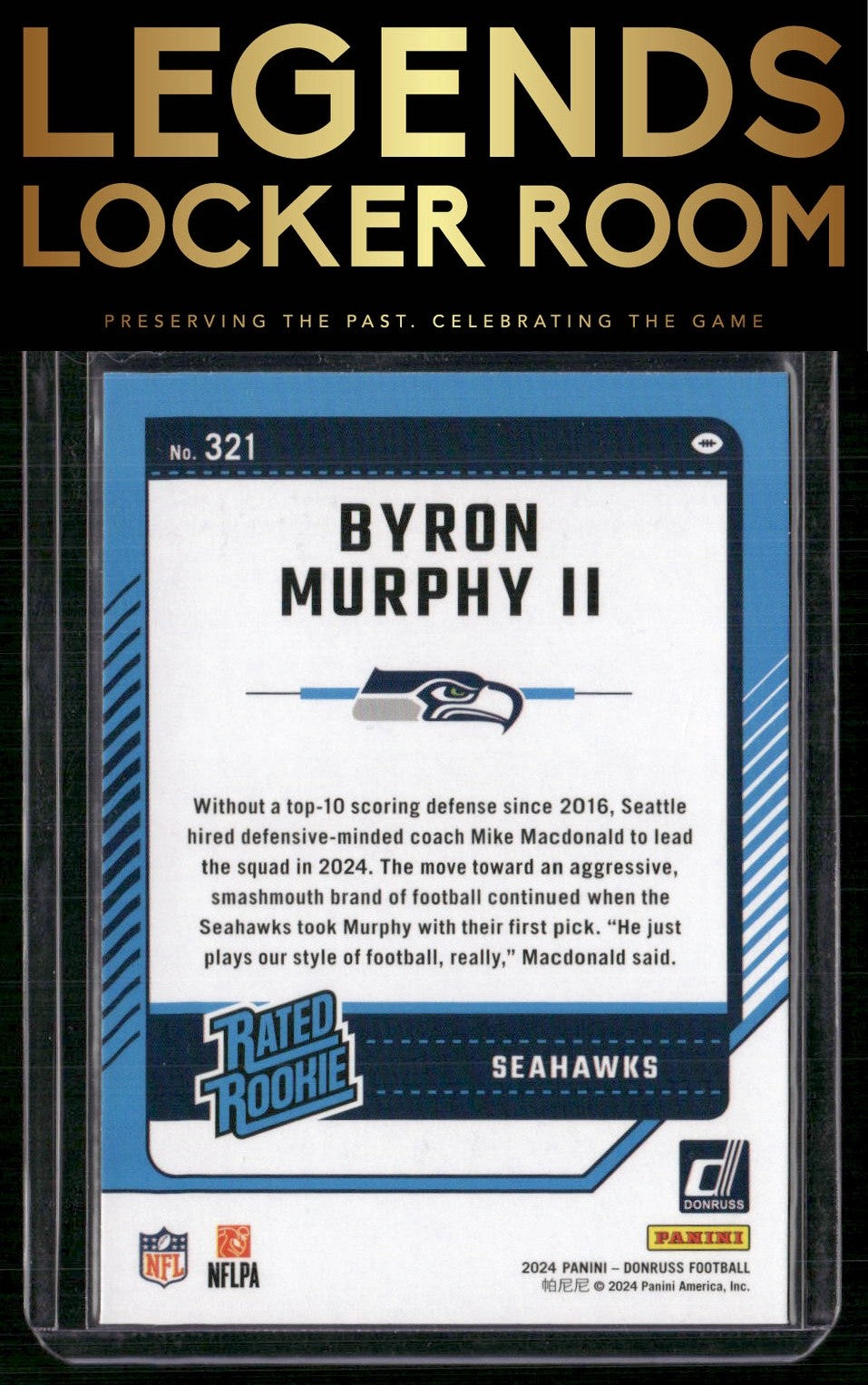2024 Donruss #321 Byron Murphy II