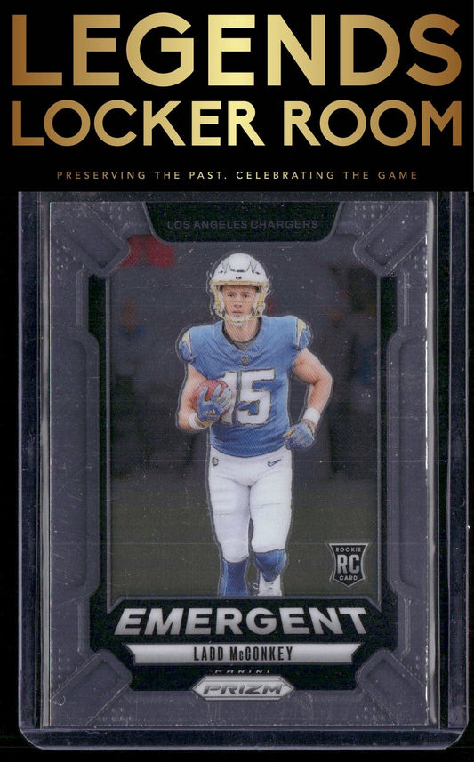 2024 Panini Prizm #13 Ladd McConkey Emergent
