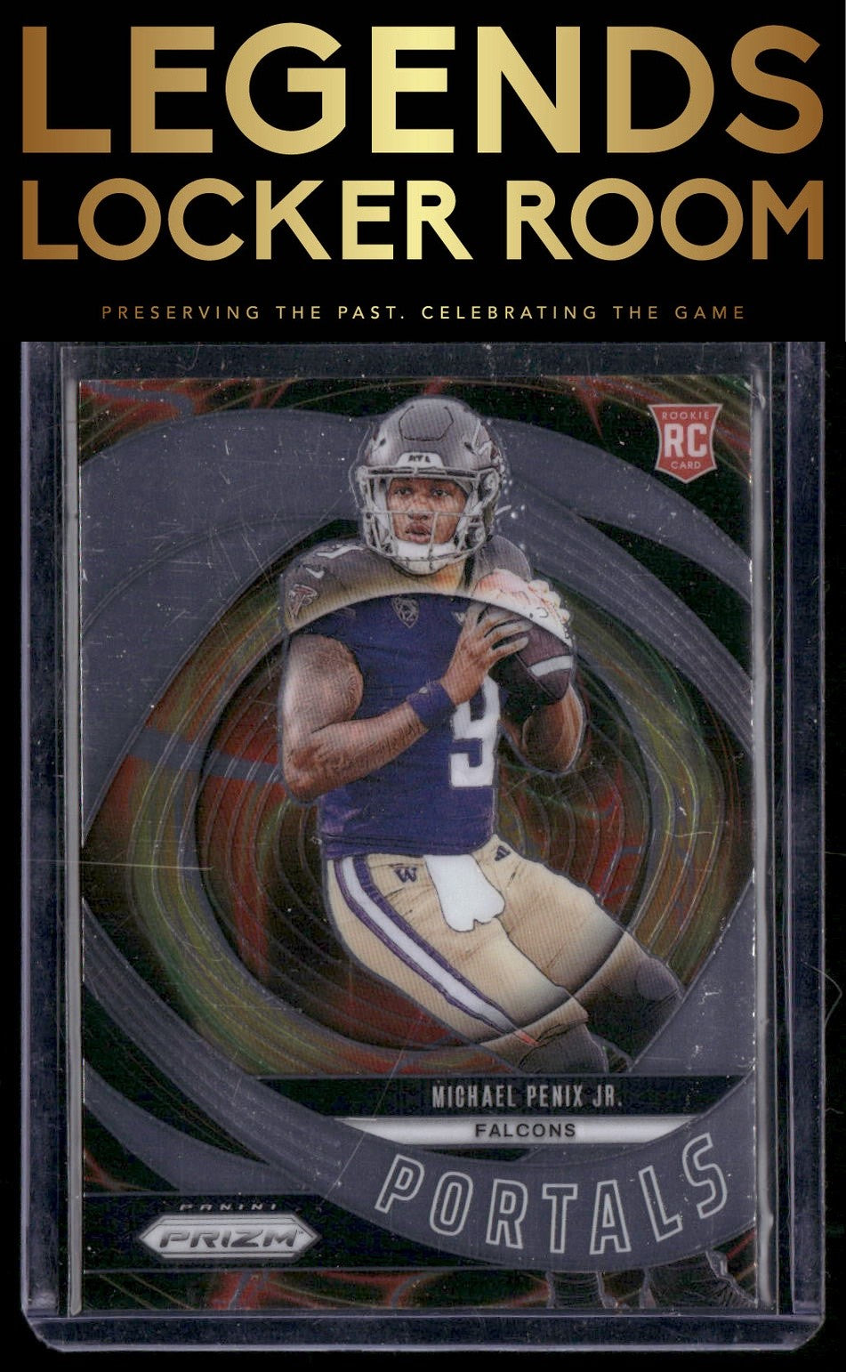 2024 Panini Prizm #6 Michael Penix Jr. Portals