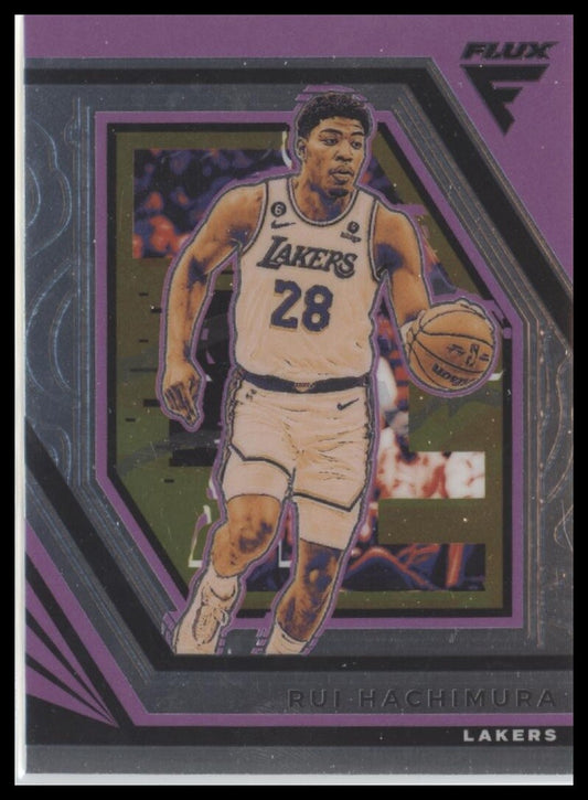 2022-23 Panini Flux #180 Rui Hachimura