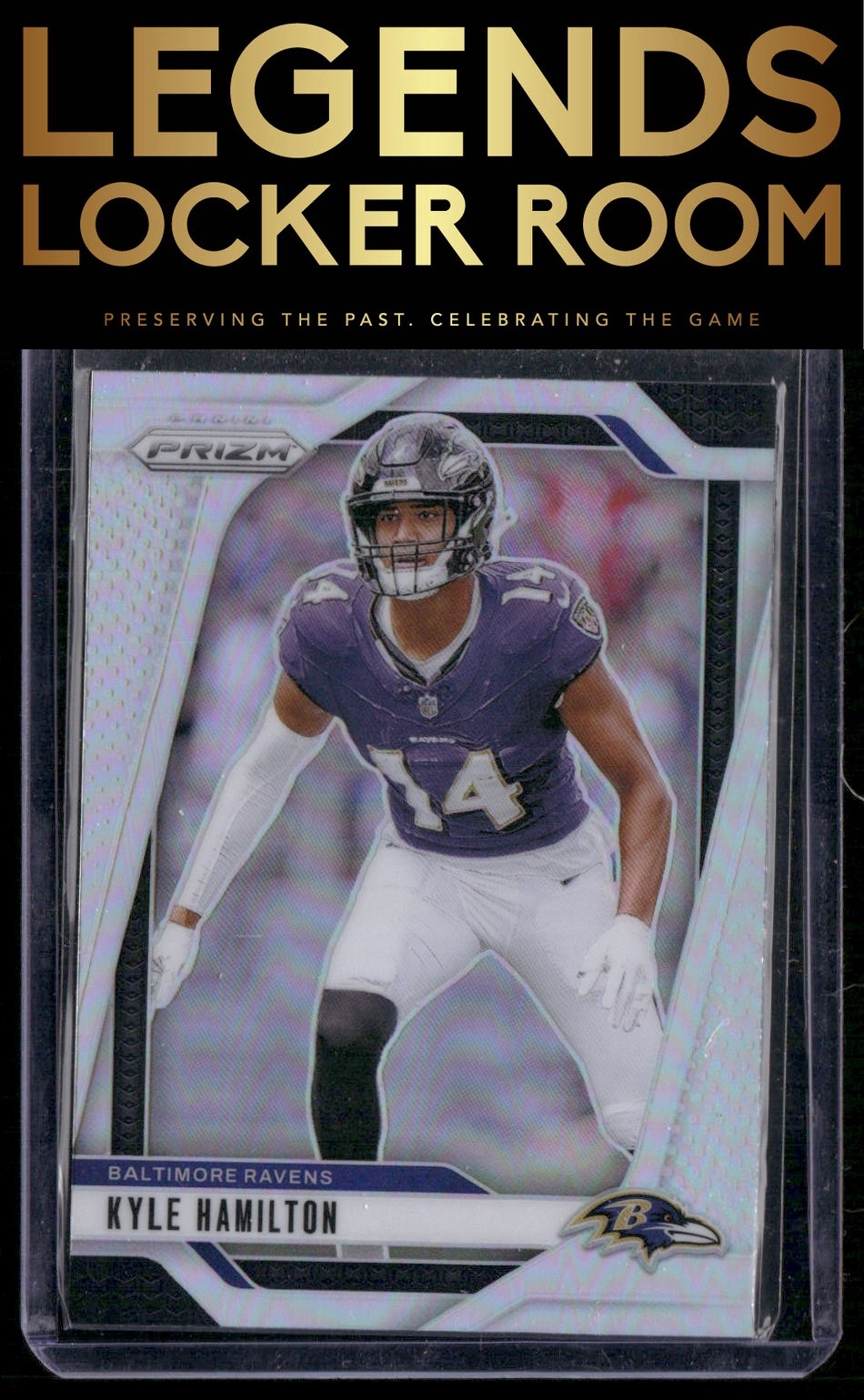 2024 Panini Prizm #23 Kyle Hamilton Silver