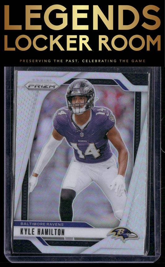 2024 Panini Prizm #23 Kyle Hamilton Silver